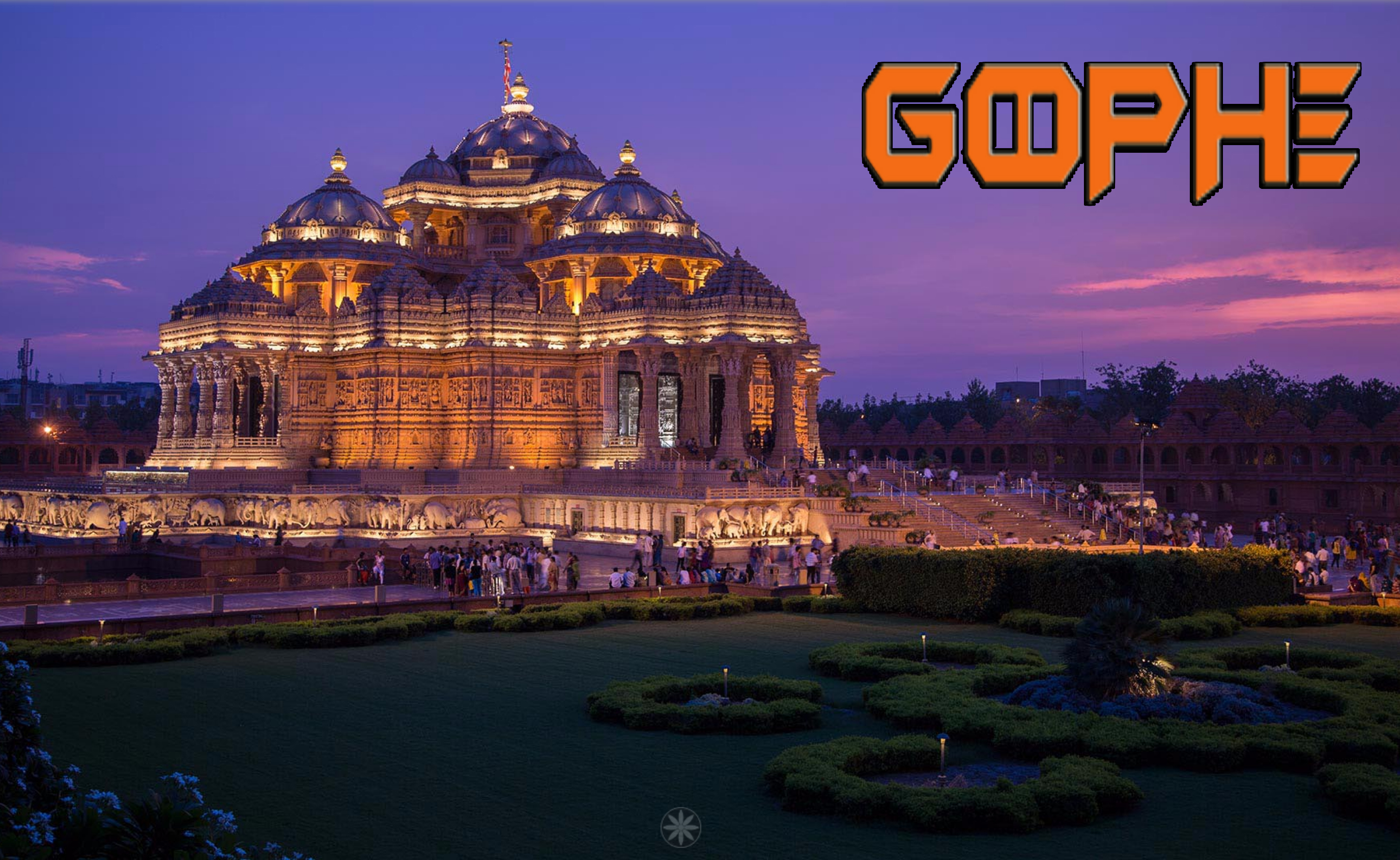 Swaminarayan Akshardham Temple Musical Fountain Show New Delhi